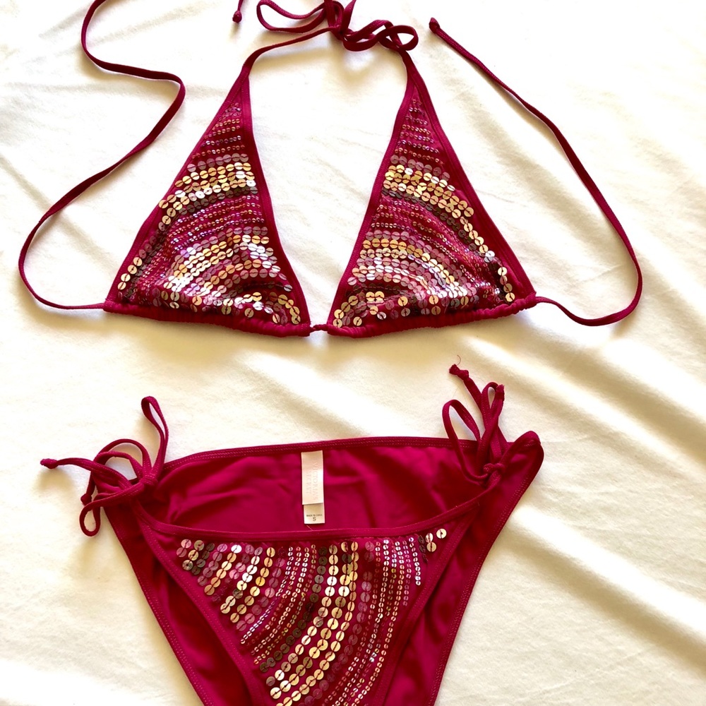 Victoria’s Secret Bikini (Maroon / Burgundy)